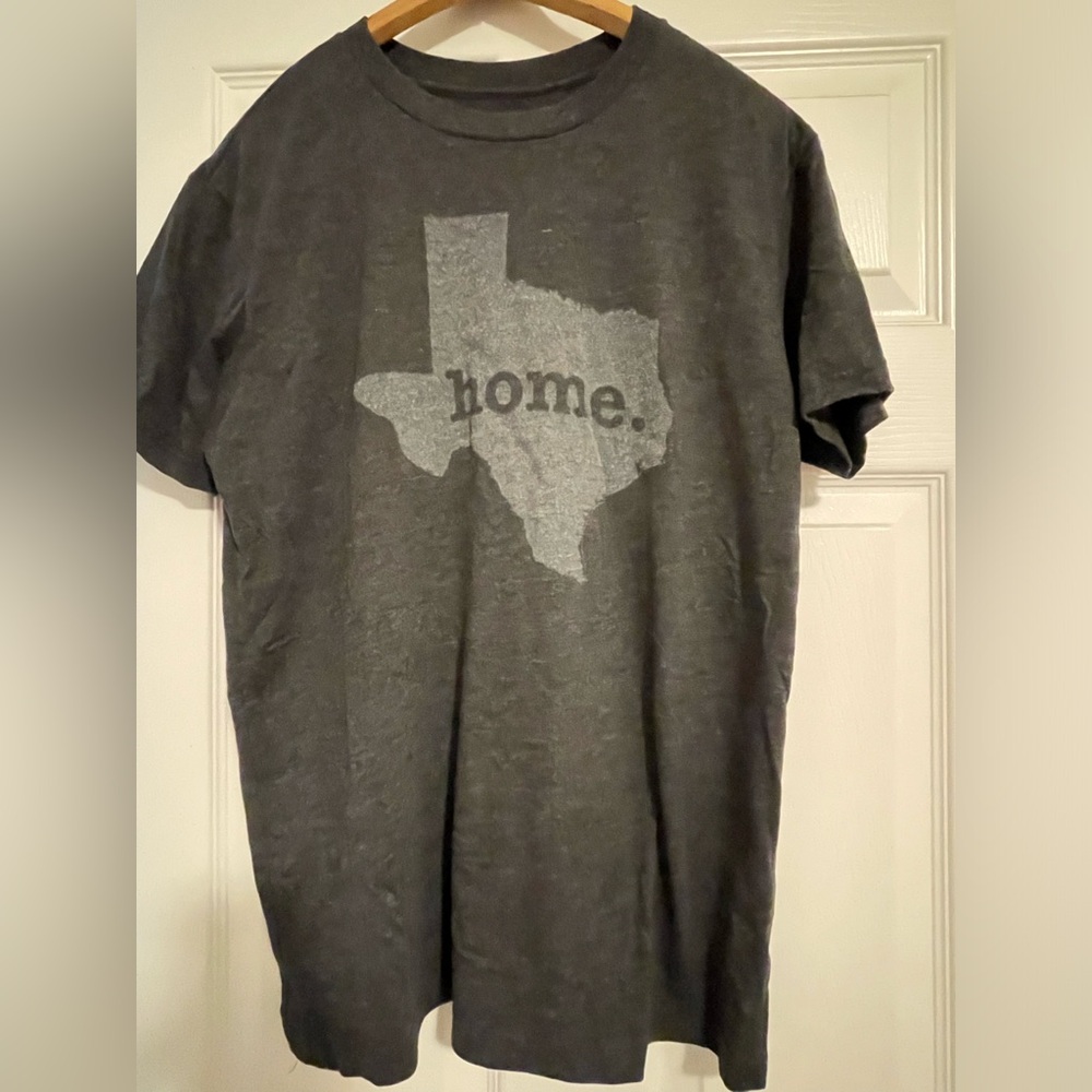 The Home T gray t-shirt TEXAS new